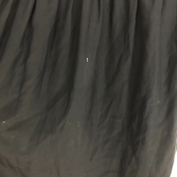 212 Collection Black 100% Silk flowy scoop Neck Mini Dress size 2 - Picture 12 of 15